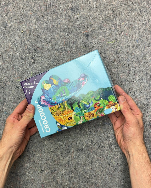 Crocodile Alien Jigsaw Puzzle, 154 Pieces