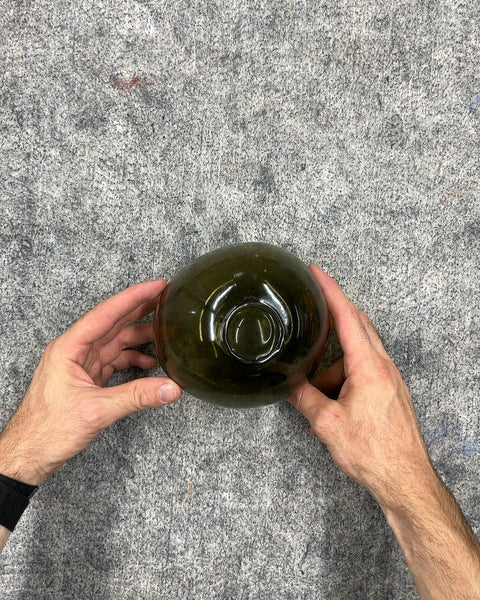 Cool Dark Green Glass Vase