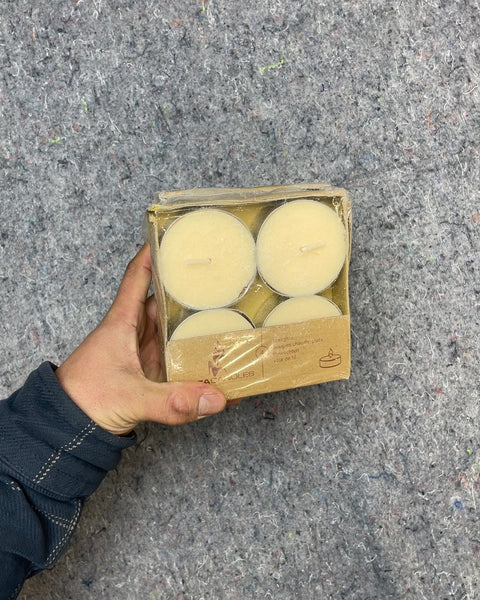 Mega Candles Tea Lights, Set of 4