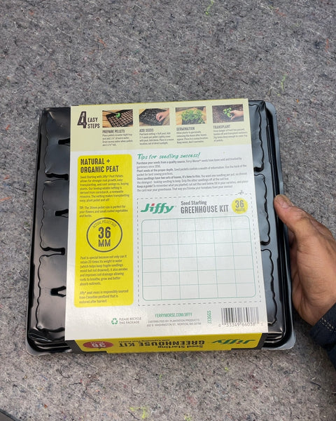 Jiffy Seed Starting Greenhouse Kit