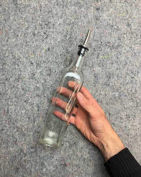 Glass Oil and Vinegar Dispenser Bottle