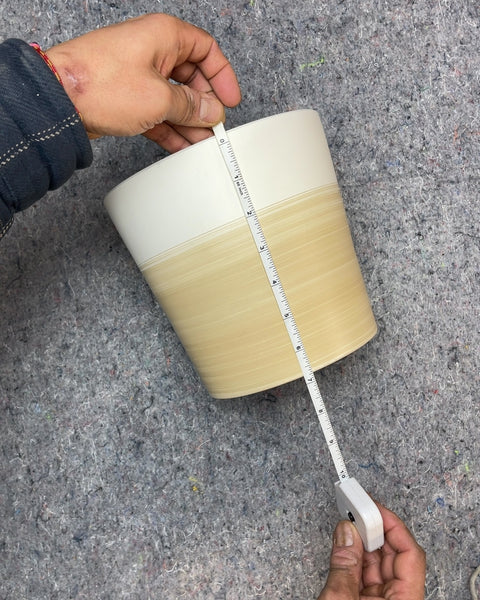 Two-Tone Planter, 7"