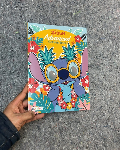 Disney Stitch Advanced Coloring Book