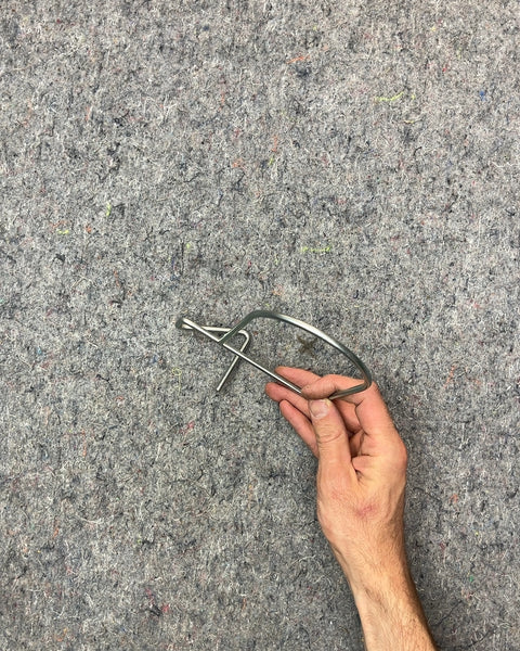 Super Minimalist Wire Bookend