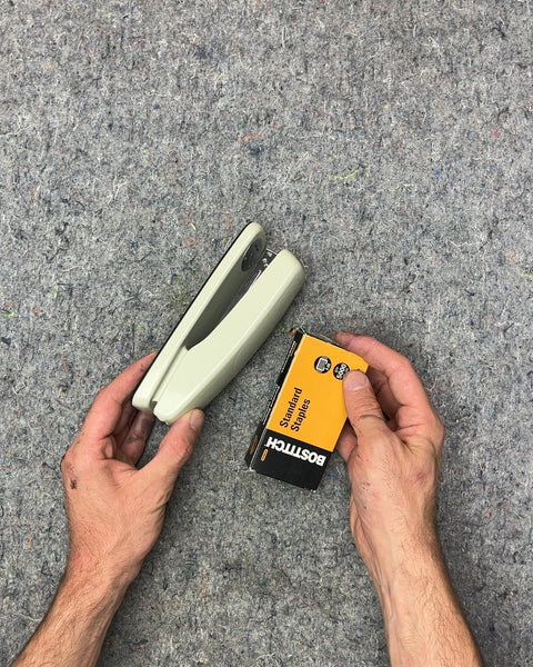 Beige Stapler with Staples Too