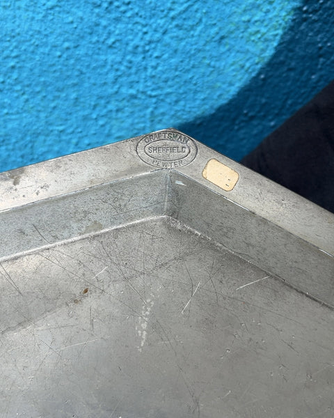 Craftsman Sheffield Pewter Octagonal Tray