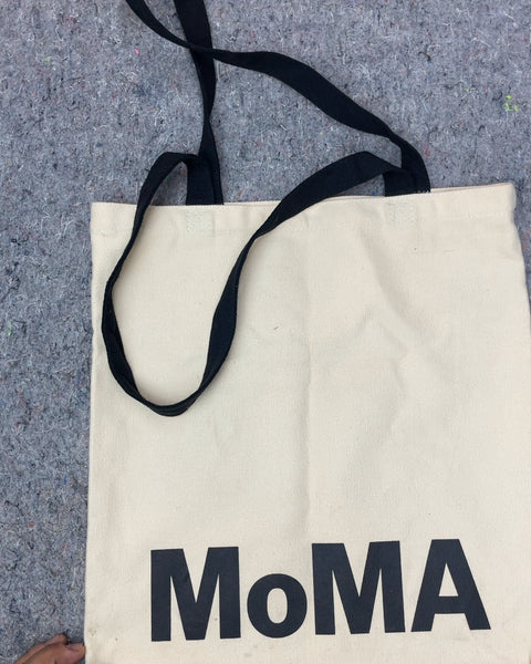 MoMA Graphic Print Canvas Tote Bag