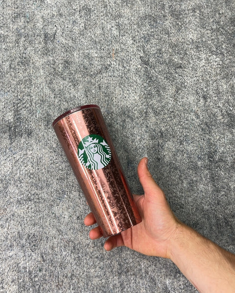 Starbucks Rose Gold Tumbler