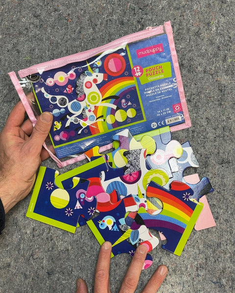 Mudpuppy Unicorns Big Pieces Puzzle