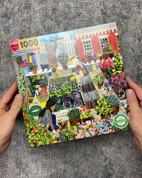 eeboo Urban Gardening 1000 Piece Puzzle, Unopened