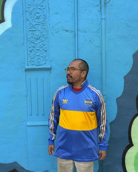 Adidas Boca Juniors 1993 Long-sleeve Retro Jersey, Size L