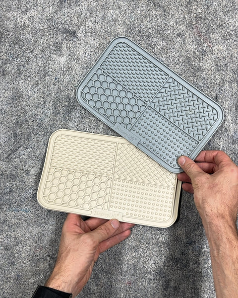 Two LickiMat Slow Feeder Pet Mats