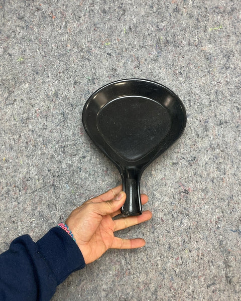 A Wide Black Spoon Rest