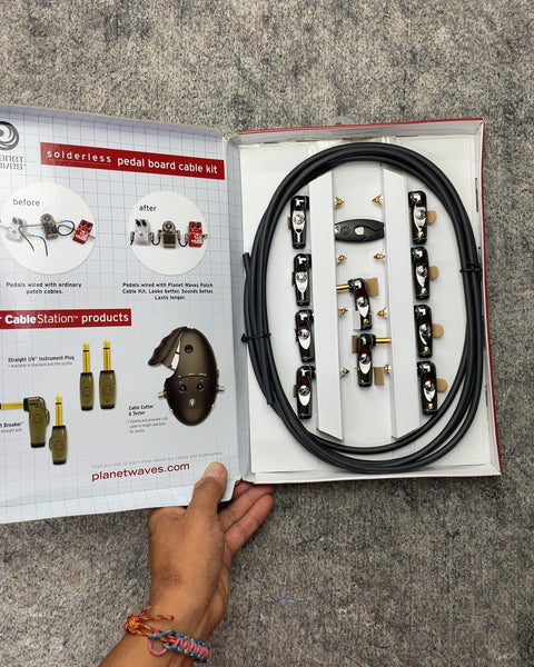 Planet Waves Solderless Pedal Board Cable Kit
