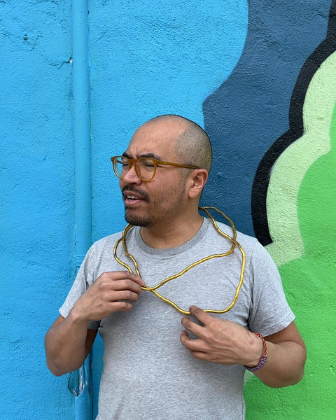 Double Gold Tone Necklace