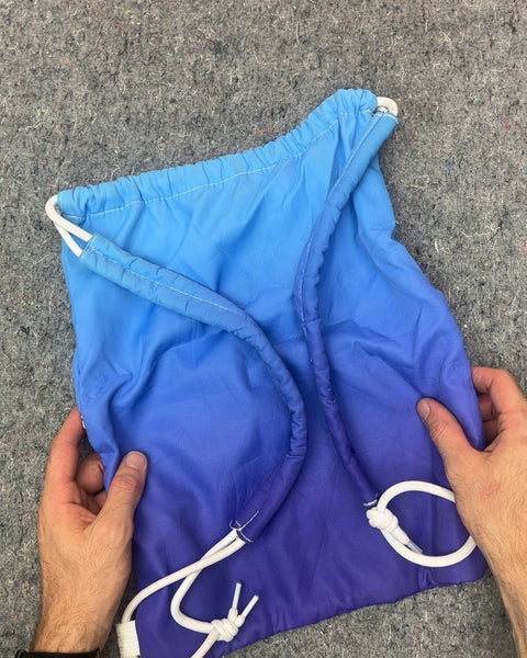 WANDF Blue Ombre Drawstring Backpack