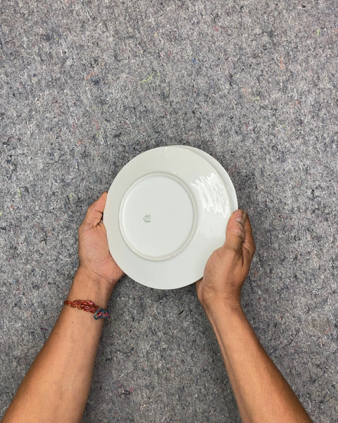 Pastel French Ceramic Appetizer Plates