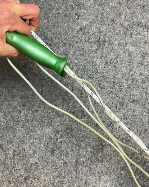Jump Rope with Green Handles, 8.5ft