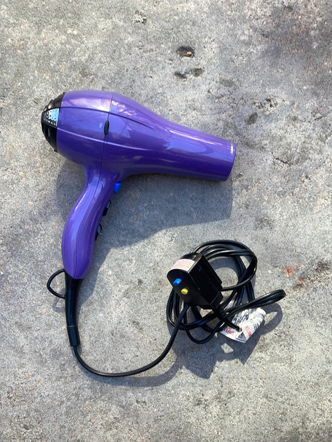 Purple Infiniti Pro Conair blow dryer