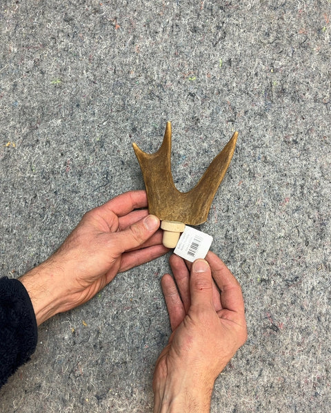 Rustic Antler-style Bottle Stopper