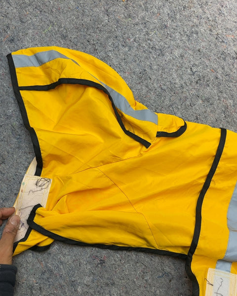 Yellow Reflective Pet Vest, Sz M