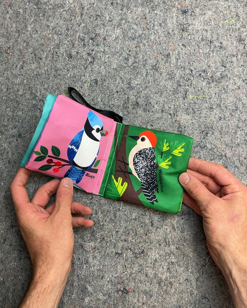 Soft Fabric Kids Book To Join The McGolrick Bird Club With Your Baby