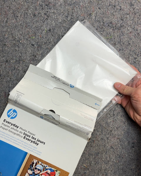 HP Everyday Photo Paper, 8.5x11"