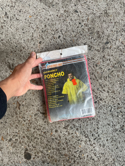 Emergency Poncho if You Get a Flat Tire