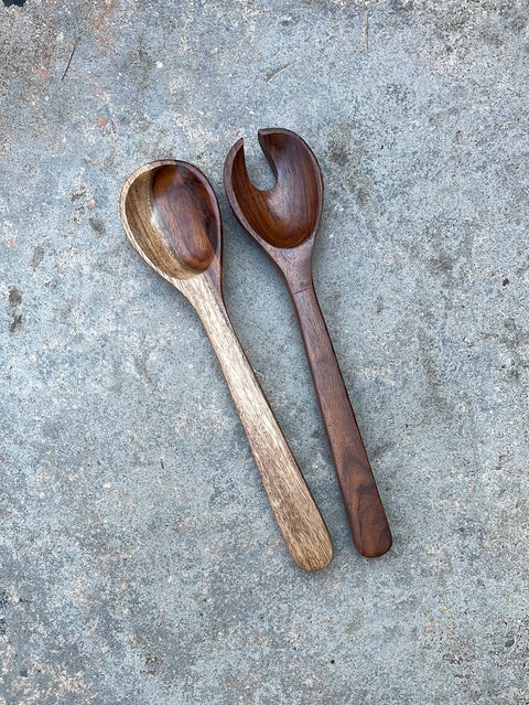 Wood Salad Utensils
