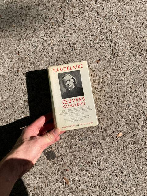 Baudelaire Oeuvres Complètes Pléiade To Practice Your French