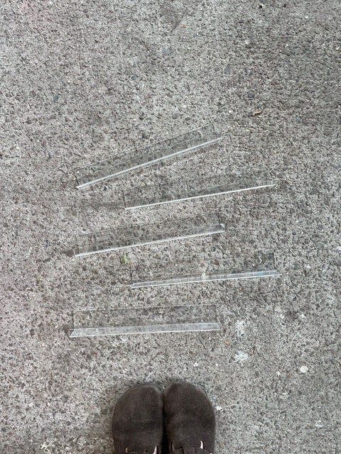 5 Acrylic Trinket Shelves