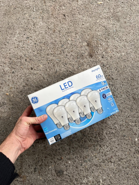 5 GE LED Bulbs