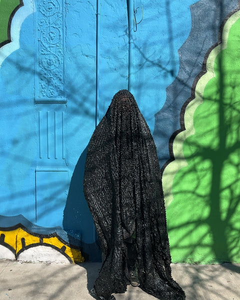 Black Mesh Fabric For... ?