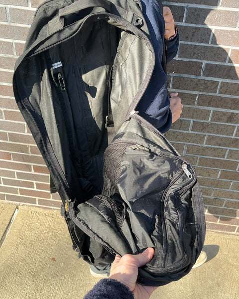 Giant Mountain Equipment Co-op Black Backpack
