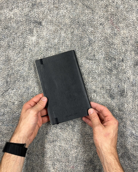 The Economist Moleskine Black Lined Notebook