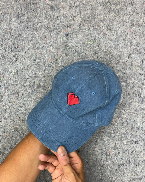 Vita Baseball Cap with Red Heart Patch