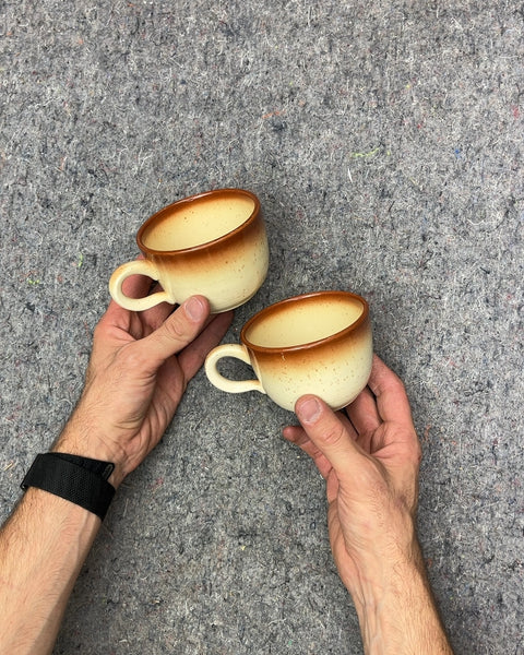 Vintage Franciscan Country Craft Mugs