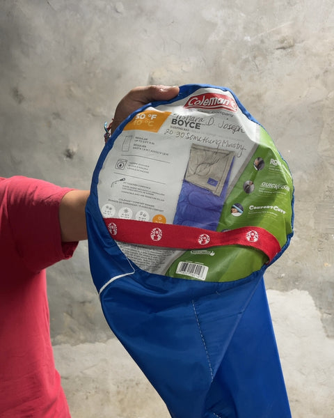 Coleman Sleeping Bag, 33x75" & 50F*