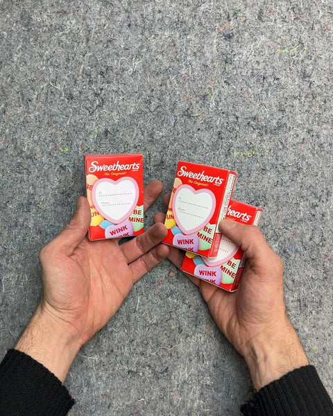 Unopened & Unexpired Sweethearts Cutie Pie Candy Boxes, Expiration 2027