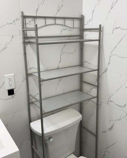 Over-the-Toilet Space Saver Shelf, 23x9x60”