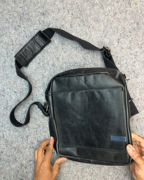 Velez Leather Crossbody Bag