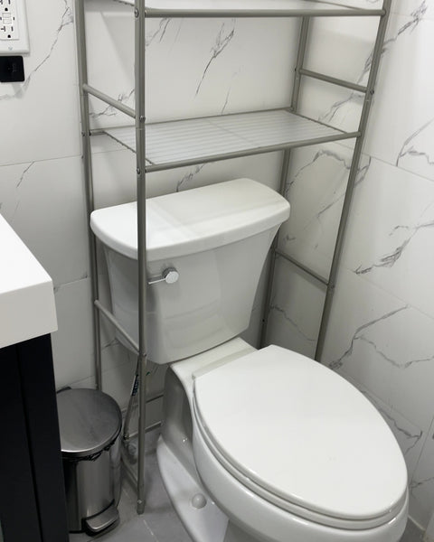 Over-the-Toilet Space Saver Shelf, 23x9x60”