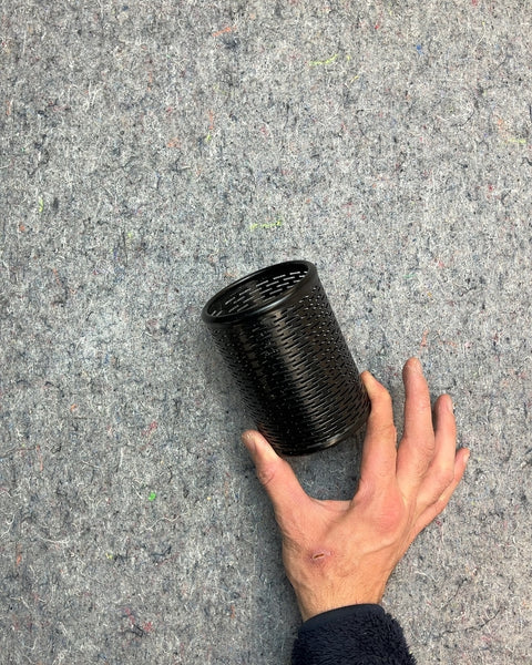 Punched Metal Pencil Cup