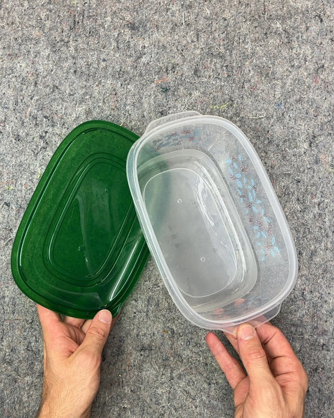 Christmas Themed Plastic Food Storage Container