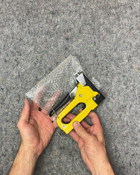 Yellow Handheld Staple Gun