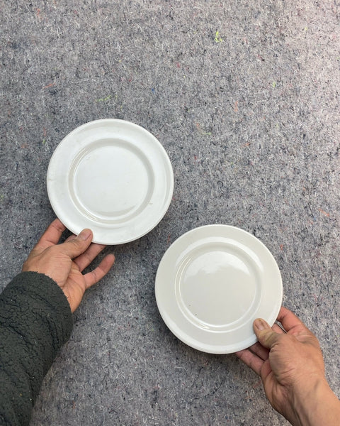 Two Bread Plates