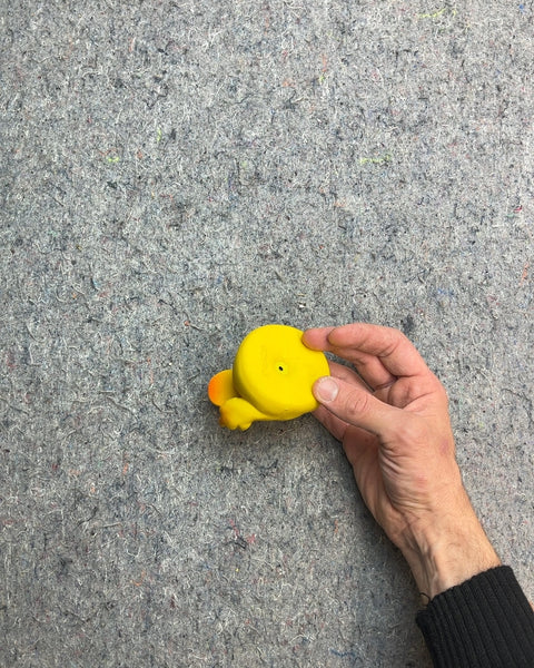 Middle Finger Yellow Rubber Duck Bath Toy