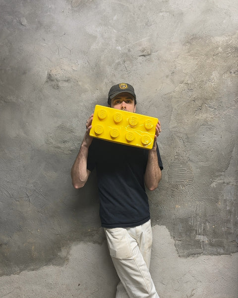 Yellow LEGO Storage Brick