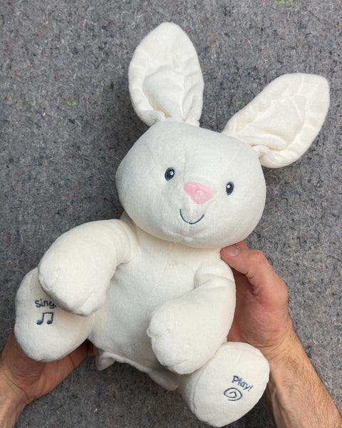 Bigass White Plush Bunny Toy