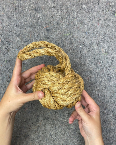 Nautical Rope Knot Door Stopper